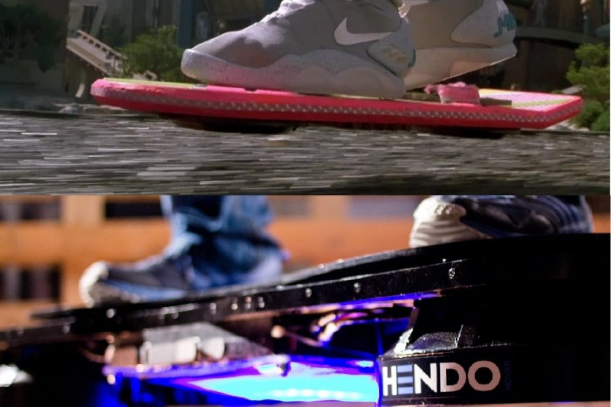 Schweben wie McFly am Hoverboard? Najo!