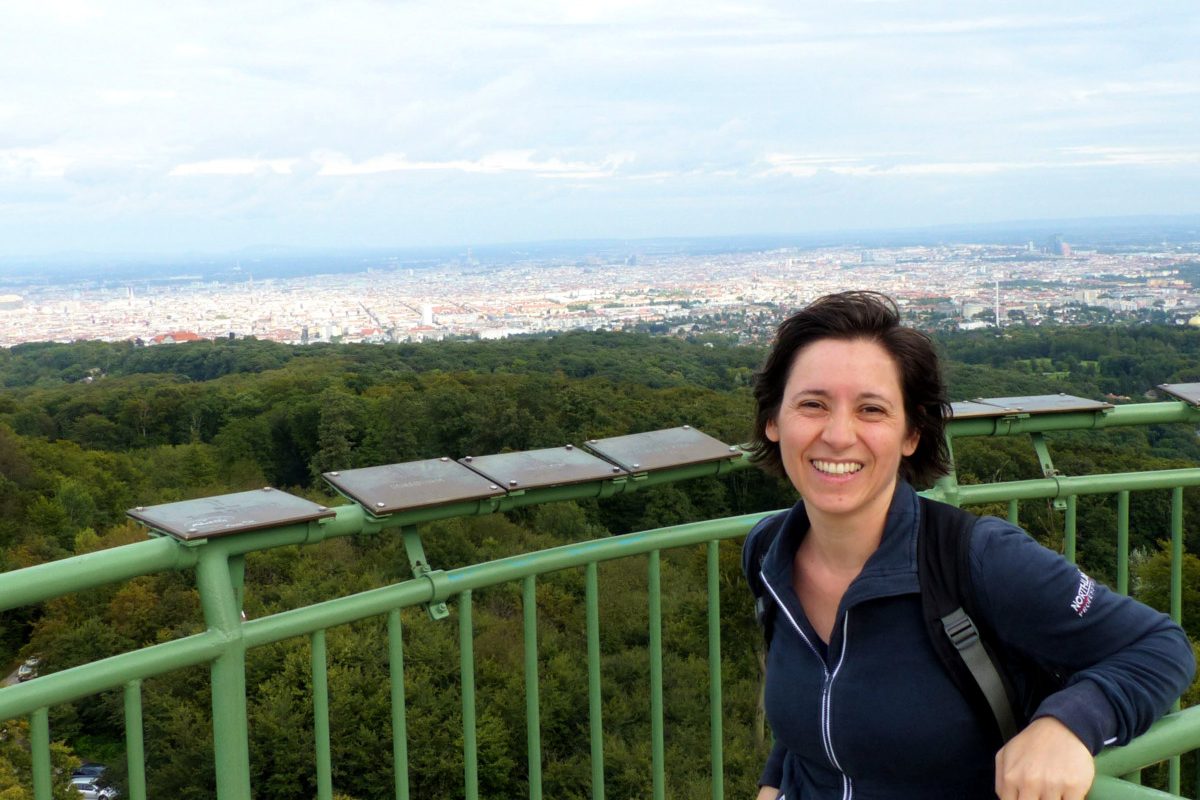 Jubiläumswarte: Blick auf ganz Wien mit zittrigen Knien!