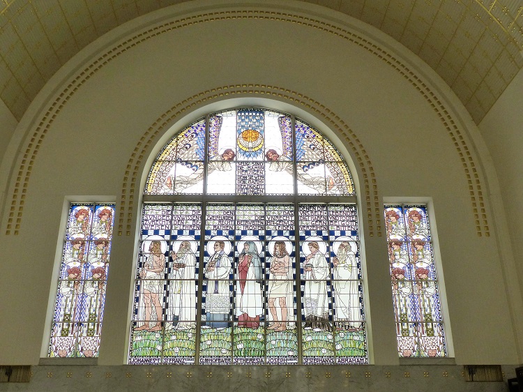 Glasmosaikfenster von Koloman Moser