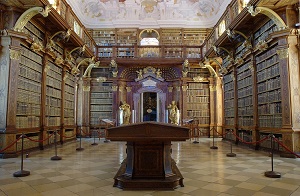 Bibliothek im Stift Melk