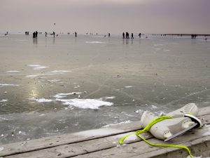 Eislaufen am Neusiedler See Meer der Wiener Erfahrungsbericht Test Helden der Freizeit