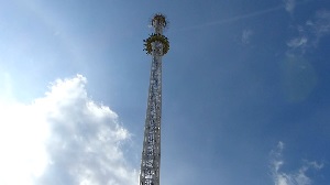 wiener freifallturm, freifallturm, wien, test, video, free fall tower, vertical drop, neue attraktion