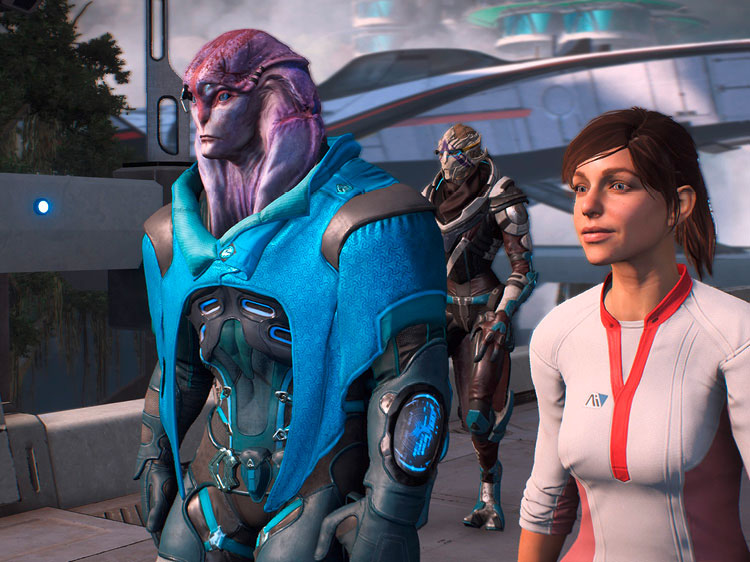 mass effect andromeda, mass effect andromeda test, action-rollenspiel, gameplay, grafik, story, fazit, ps4 pro, screenshot, mass effect, multiplayer, jaal, vetra