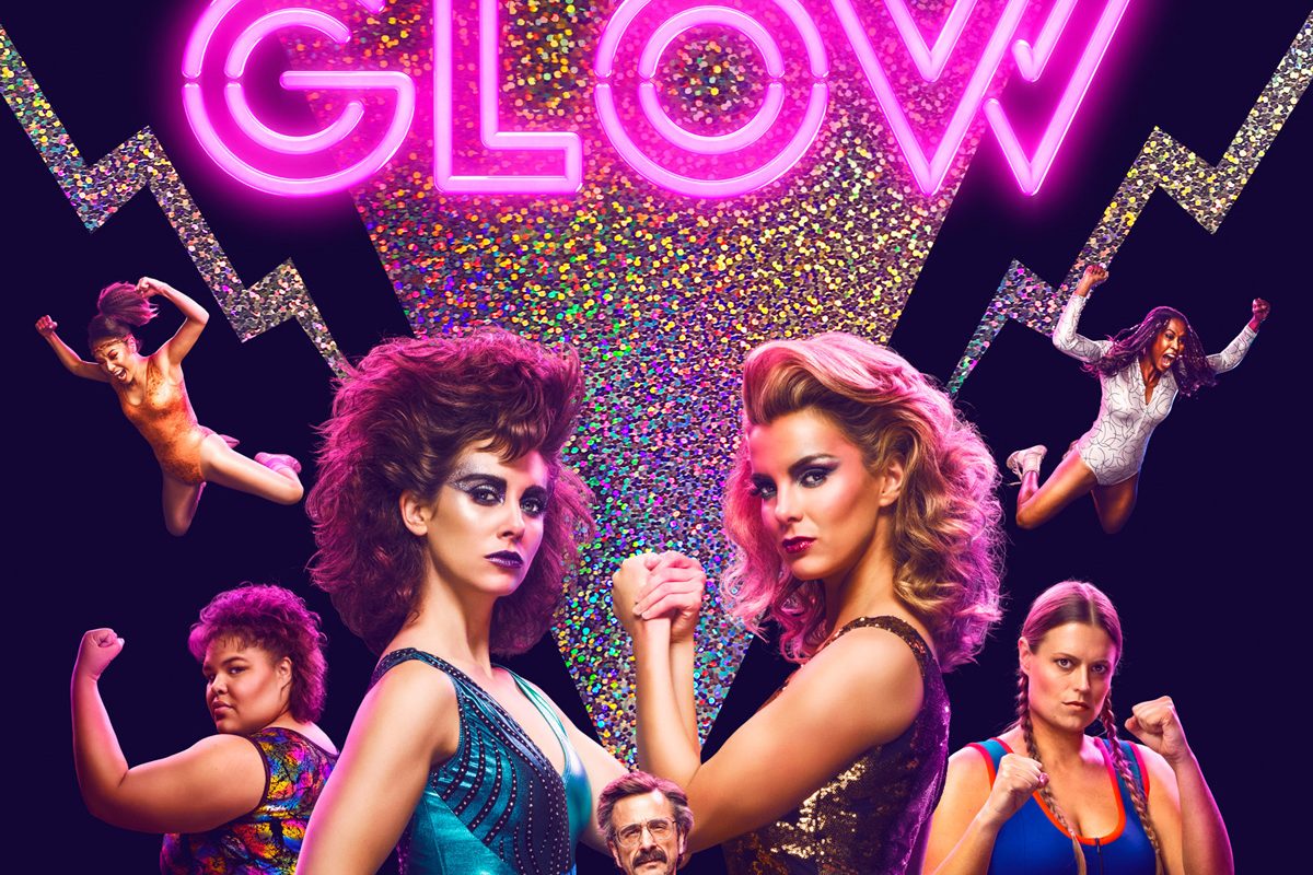 Neue Netflix-Serie Glow: Frauen fighten mit Föhnfrisur