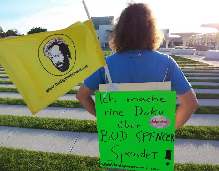 bud spencer doku, bud spencer, doku, karl-martin pold, sie nannten ihn spencer, schild, spenden