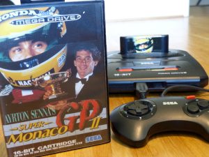 ayrton senna, retro, super monaco gp II, super monaco gp, mega drive II, sega, formel-1, game, spiel, test, retro-test