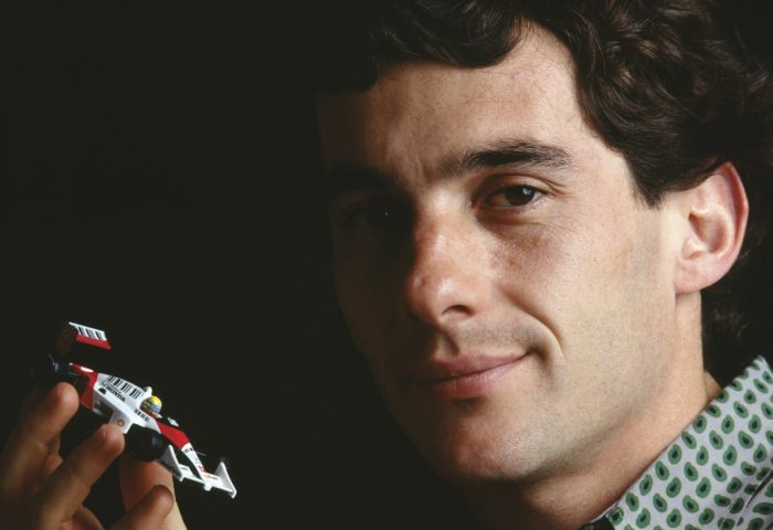 ayrton senna, senna, mclaren, mp 4/4, modell, mini, legende, formel-1, turboauto