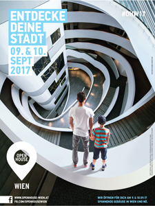 Open House Wien, 2017, Wien, Architektur, kostenlos, plakat, ÖAMTC, ÖAMTC-Zentrale, Plakat, Entdecke deine Stadt