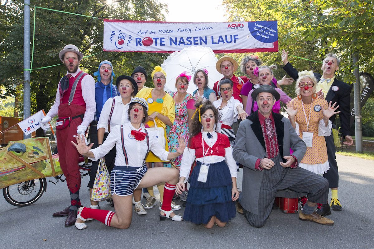 Laufen, Lachen, Gutes tun: Der ROTE NASEN LAUF in Wien