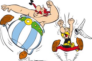 asterix in italien, asterix, obelix, gallier, zaubertrank, hinkelstein, wildschwein, gewinnspiel, band 37.