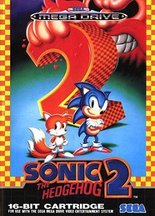 sonic 2, sonic the hedgehog 2, sonic, tails, hülle, cover, test, retro, klassiker, mega drive