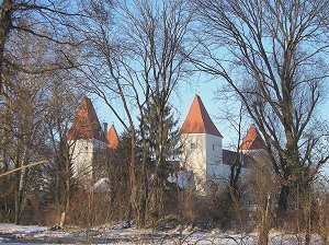 schloss orth, winter, spaziergang, wanderung, nationalpark zentrum, advent, donau-auen