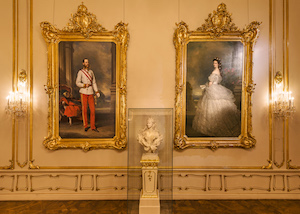 portrait, kaiserin, elisabeth, kaiser franz joseph, hofburg, wien, sisi museum