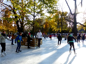 eislaufen, kleiner eistraum, rathauspark, wiener weihnachtstraum