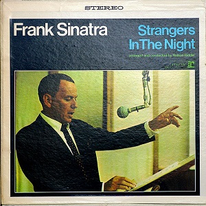 frank sinatra, strangers in the night, cover, platte, sänger