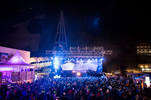 rave on snow, festival, saalbach, rave, open air, stage, djs, acts, 2017