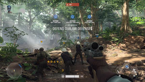 star wars battlefront 2, test, yavin 4, multiplayer, infanterist