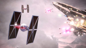 star wars battlefront 2, test, tie-fighter, luftkampf