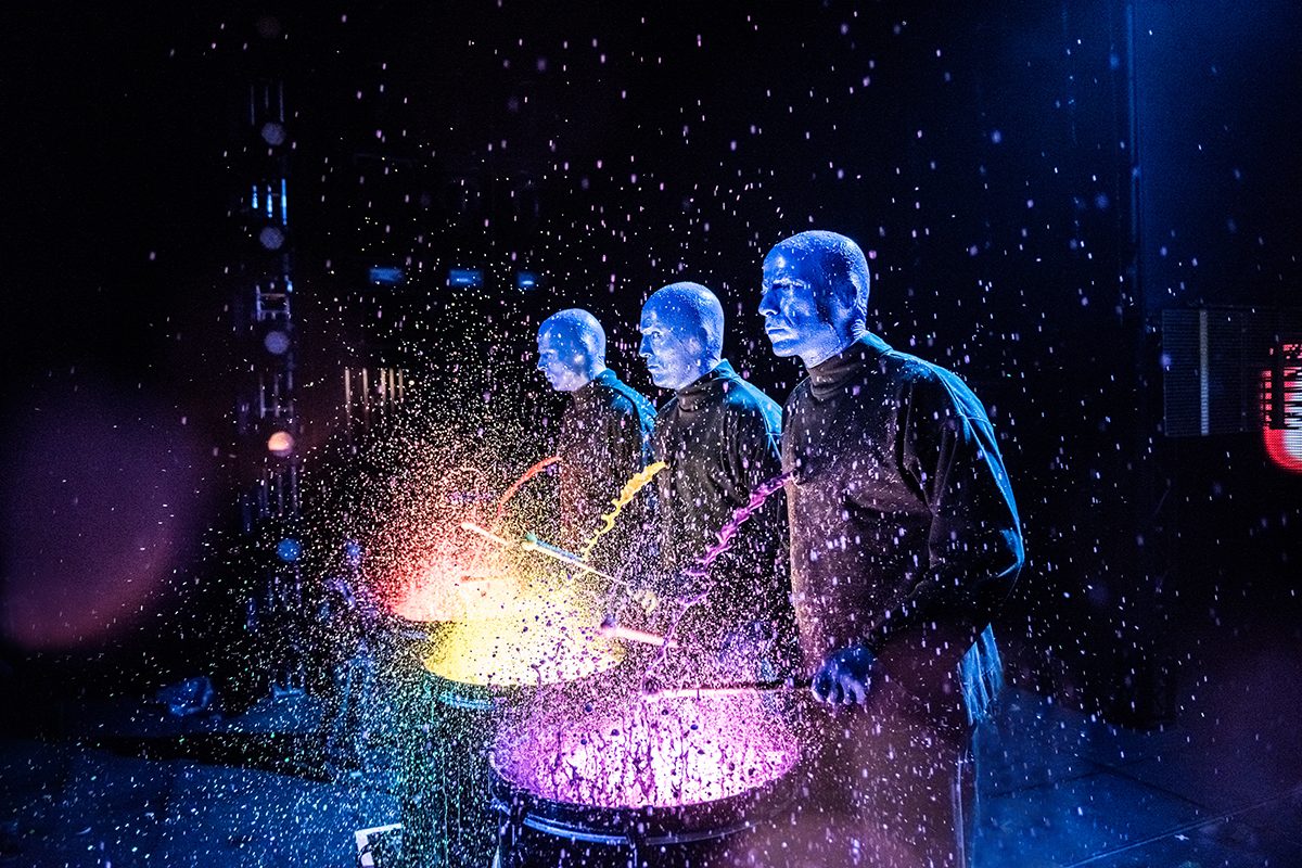 Blue Man Group auf Welttour – so erobern sie Wien und Bregenz!