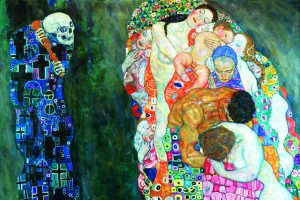 gustav klimt, klimt, wien, spuren, todestag, leopoldmuseum, ausstellung, tod und leben