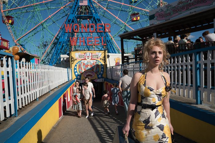 wonder wheel, woody allen, carolina, juno temple, coney island