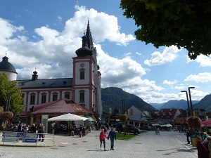 mariazell, basilika, hauptplatz, kirche