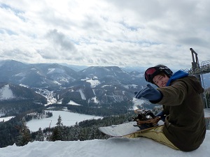 Annaberg, Panorama, Snowboard, Lift