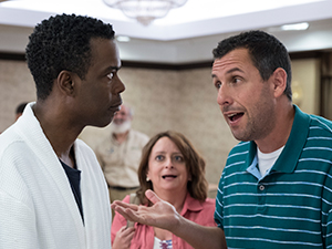 die woche, filmkritik. adam sandler, chris rock, rachel dratch