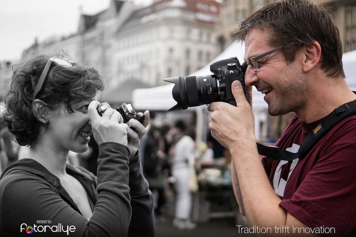 Viennergy-Fotorallye 2018: Rasante Motiv-Jagd quer durch Wien