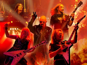 judas priest, legenden, gesamte band, gitarre, bass