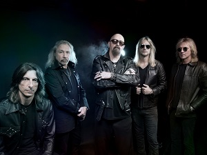 judas priest, ganze band, lederjacke, sonnenbrille