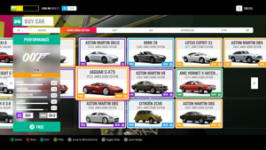 forza horizon 4, forza, test, review, fazit, menu