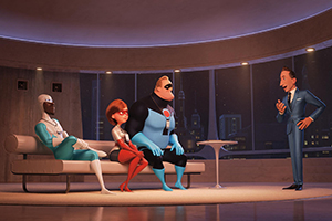 frozone, elastigirl, mr. incredible, winston deaver, die unglaublichen 2, filmkritik