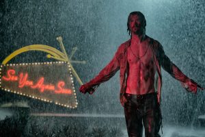 Bad Times at the El Royale, Filmkritik, Kritik, Chris Hemsworth, Regen, See you again soon, sign