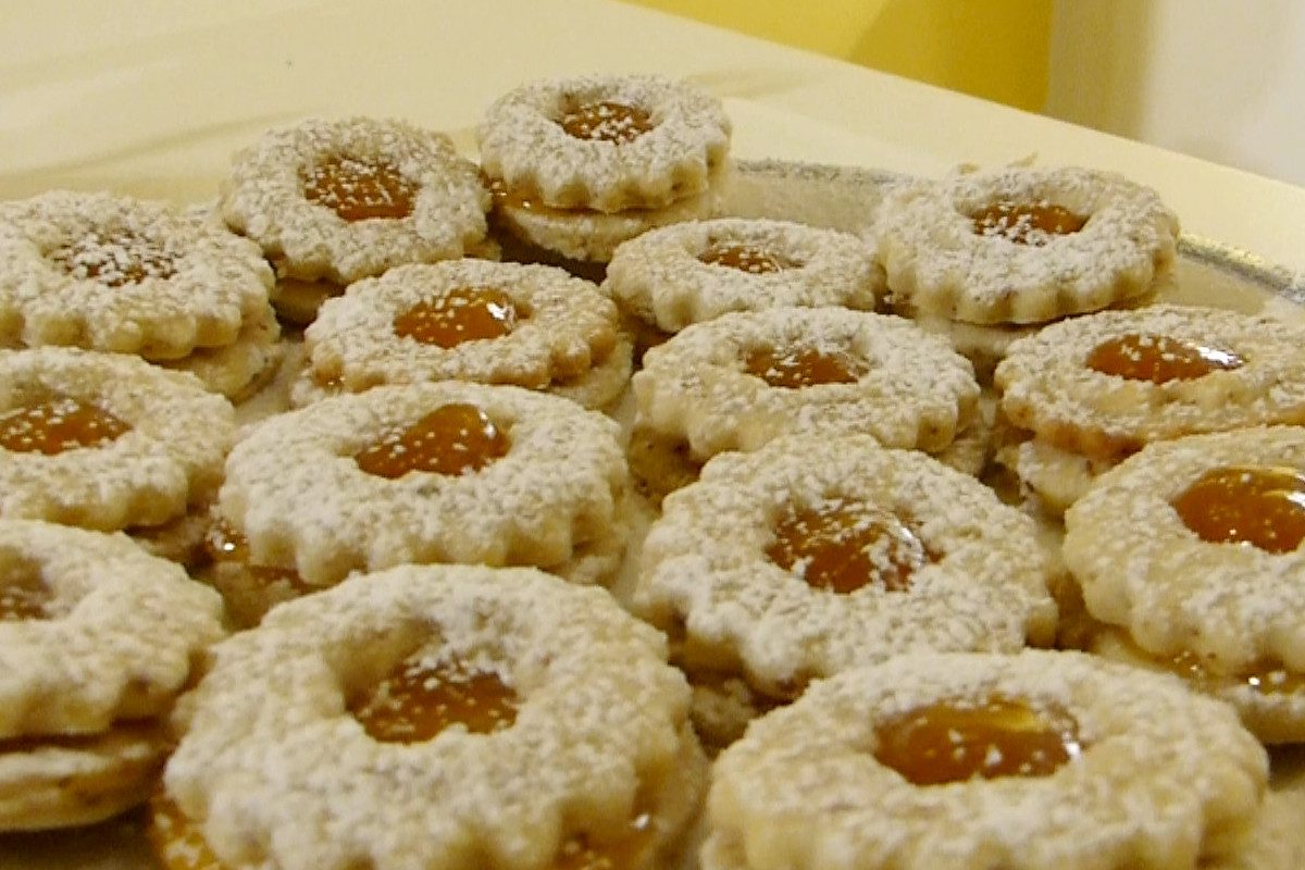 Vegane Linzer Augen: Flott und köstlich! Rezept mit Video