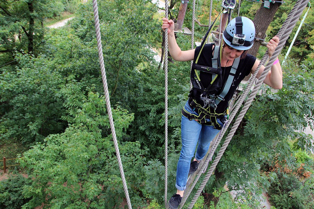 Waldseilpark Kahlenberg – der Kletterpark in Wien im Test