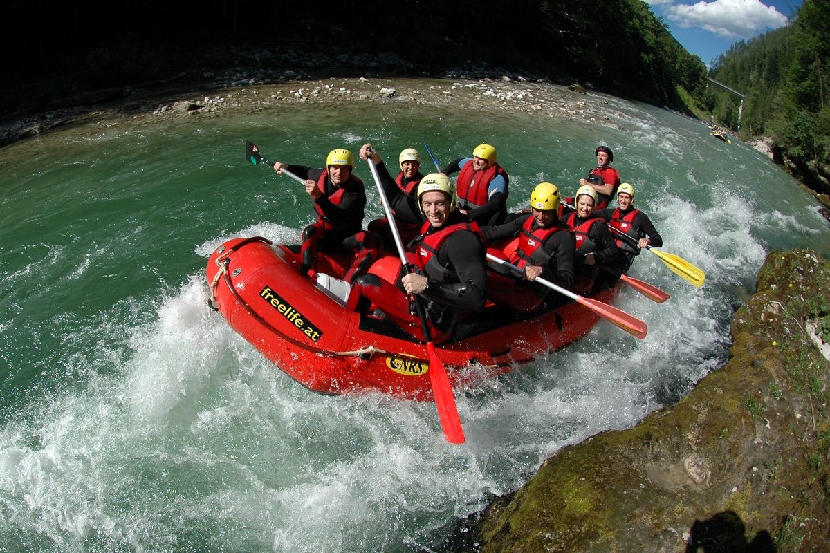 Rafting-Tour auf der Salza: Geniales Abenteuer für 4 gewinnen!