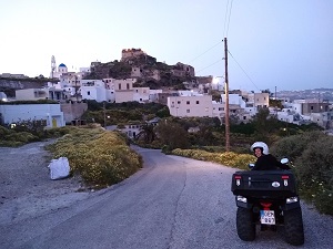 santorini, quad, atv, akrotiri