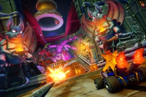 Crash, Racer, Game, Explosion, Zahnräder, Rennen, Bandicoot