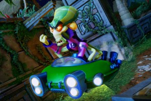 Nitros Oxide, Kart, Racer, Rennen, Game, Crash, UFO, Tempel