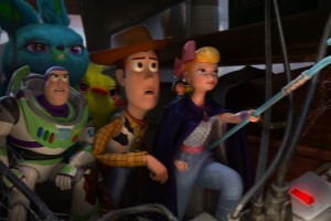 Woody, Buzz, Porzellinchen, Ducky, Bunny, Toy Story 4, Spielzeug