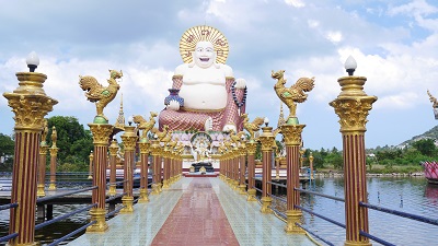 wat plai leam tempel, koh samui insider-tipps, statue, buddah