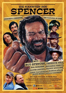 sie nannten ihn spencer, filmplakat, bud spencer, terence hill, dokumentation, poster