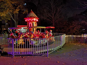 Türkenschanzpark, Christkindlmarkt, Ringelspiel, Kinderprogramm