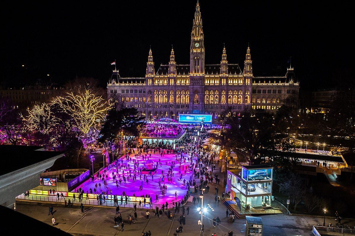 Wiener Eistraum 2020: Gewinn Tageskarten für Eislauf-Wunderwelt