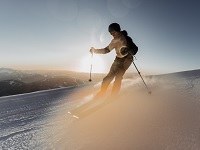 skifahrer, gemeindealpe, sonnenaufgang