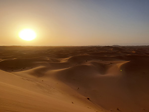 Wüste, Sonnenuntergang, Marokko, Süden, Marrakesch Ausflugstipps