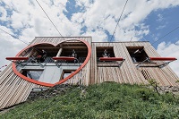 Zipline Annaberg, Station, Hütte, Herzfenster