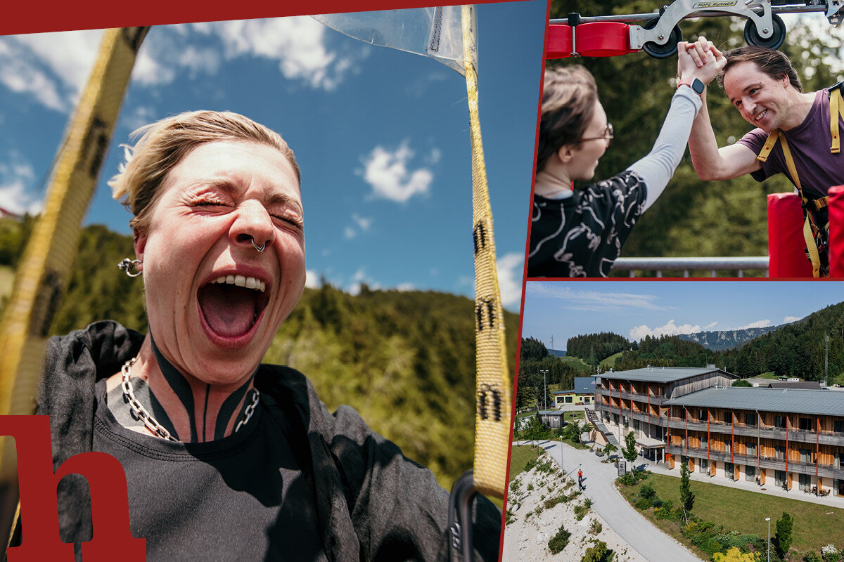 Zipline Annaberg – Test mit Video: So fliegst du mit 120 ins Tal!