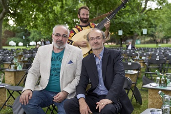 Michael Niavarani und Georg Hoanzl bei Theater im Park am Belvedere Wien